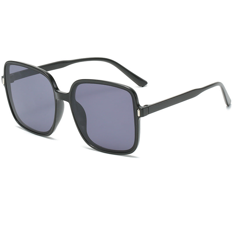 Square Sunglasses Gradient Color UV Protection Vintage Sunglasses