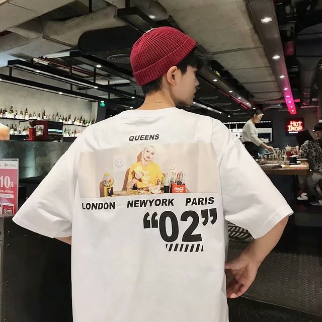 Printing Man T Shirt