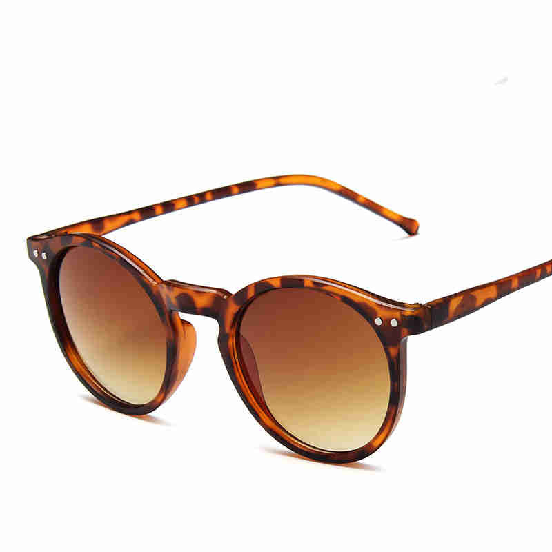 Midin Sunglasses Vintage Leopard Color Ladies
