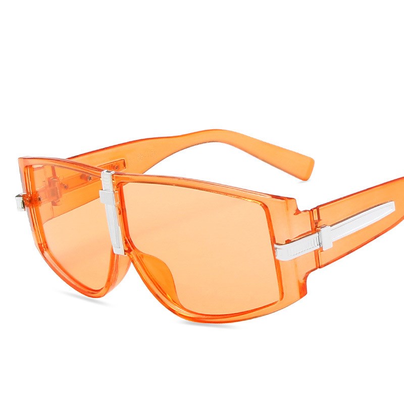 Large Square Frame Sunglasses Personality Sports Style
