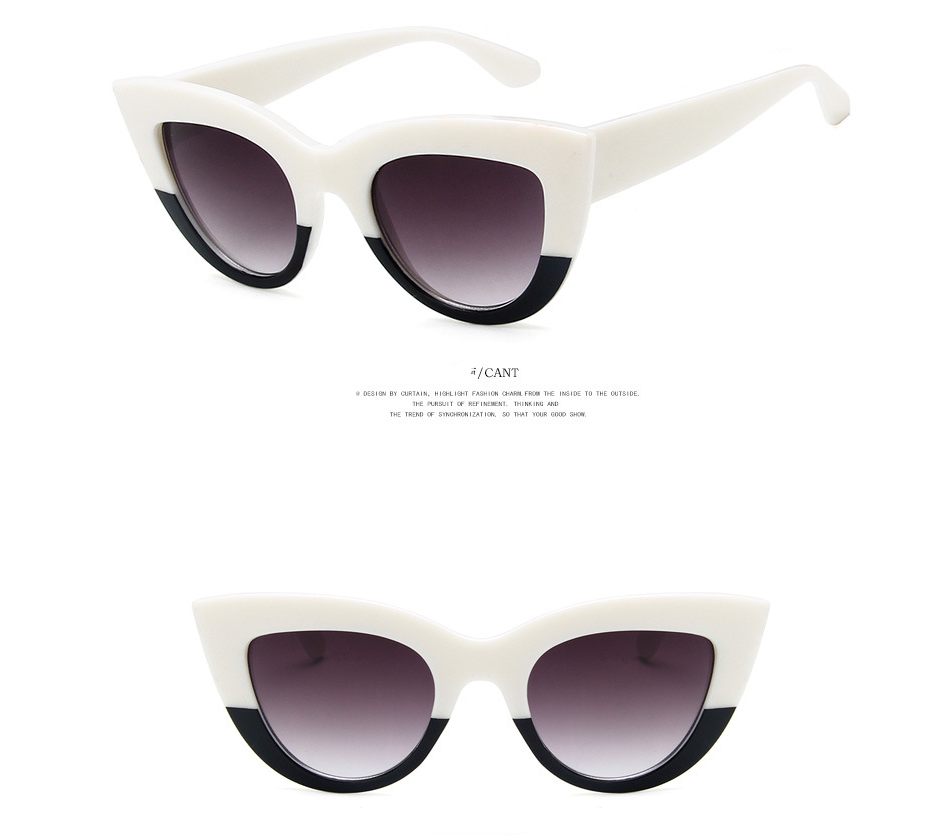 European and American retro cat eye sunglasses trend wild style sunglasses