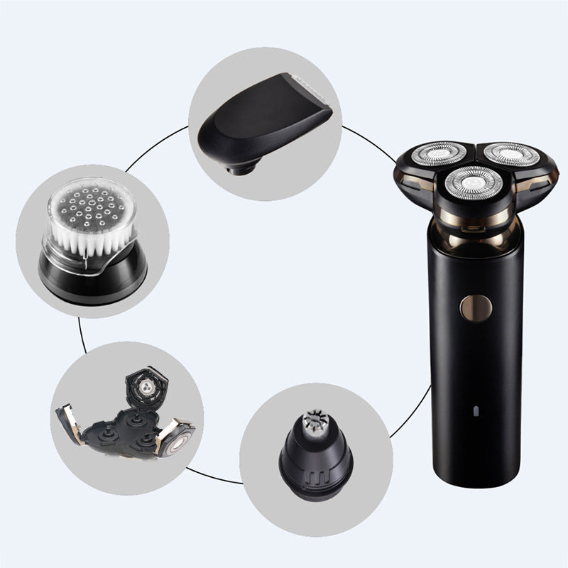 Full Body Waterproof Multi-function Rechargeable Shaver