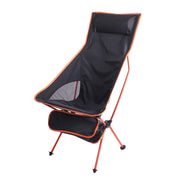 Large Outdoor Folding Fishing Chair With Pillow