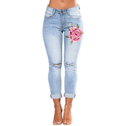 Ripped Jeans For Women Women Jeans Pencil Pants Denim Jeans