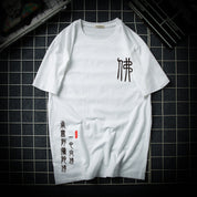 Buddhist printed T-shirt