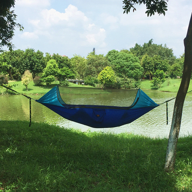 Anti-mosquito outdoor sunscreen camping hammock