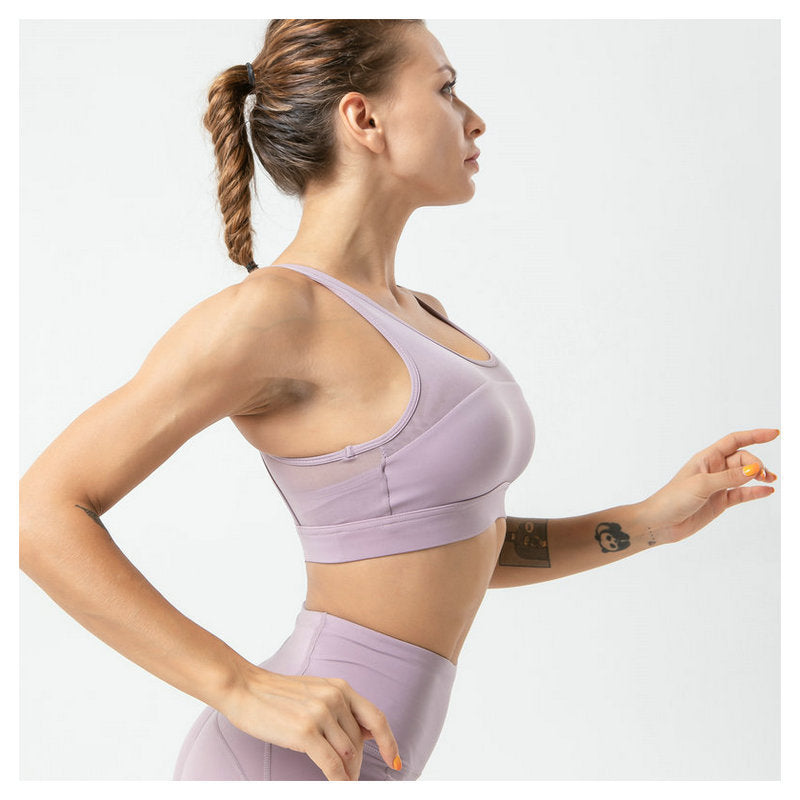 Quick-drying shockproof sports bra
