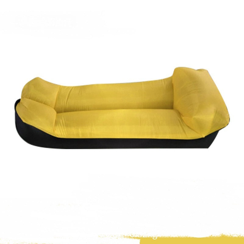 Inflatable Lounger Air Sofa Hammock-Portable Anti-Air Leaking Design-Ideal Couch For Akeside Beach Traveling Camping