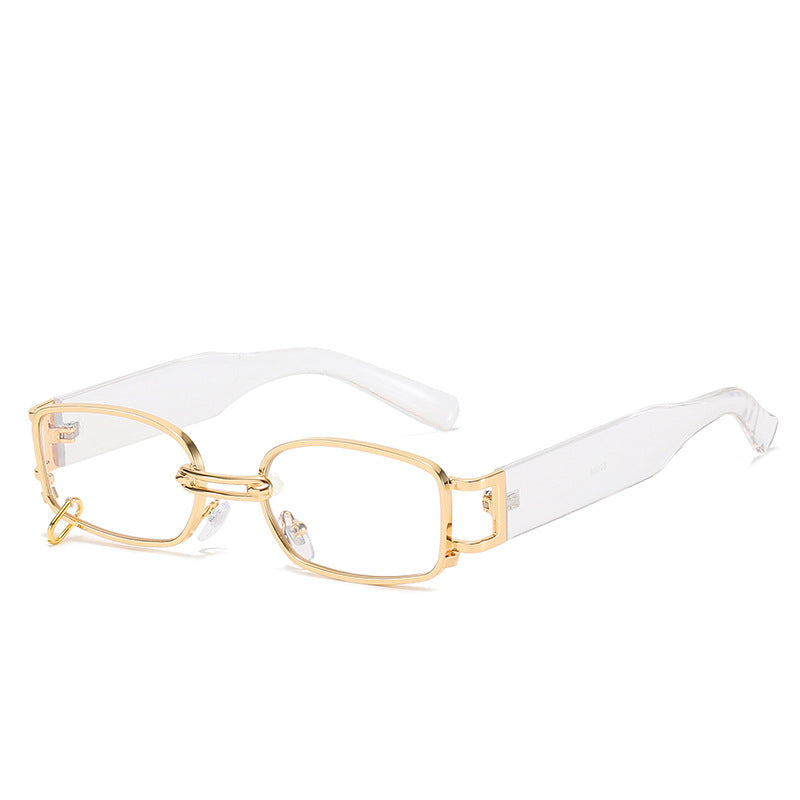 Female Sunglasses Korean Style Trendy Earrings Square Glasses