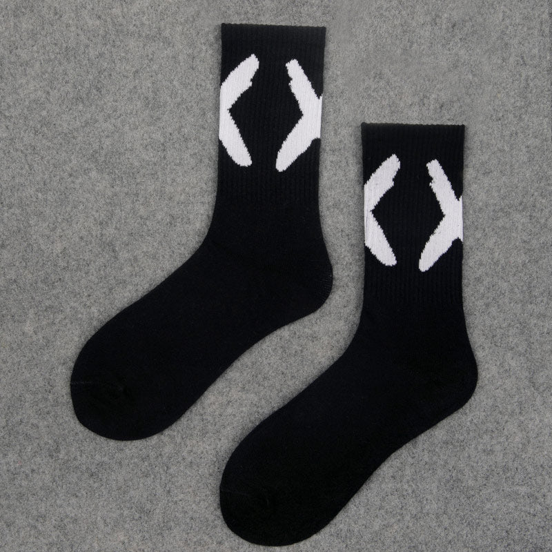 Men and women street sports socks