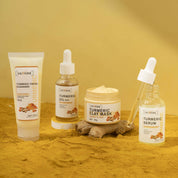 Turmeric Skin Care Kit Gentle Rejuvenation Deep Nourishing Moisturizing