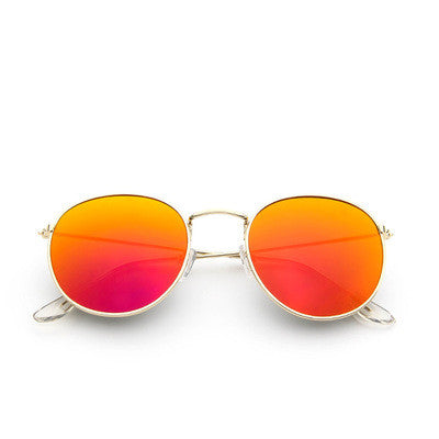 Round frame vintage sunglasses