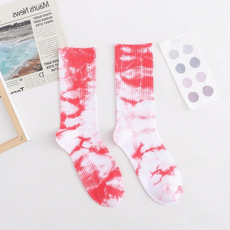 Trendy Tie Dye Socks For Men And Women
