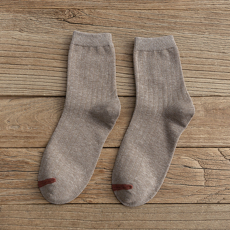 Couple socks in tube socks