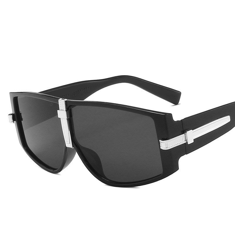Large Square Frame Sunglasses Personality Sports Style