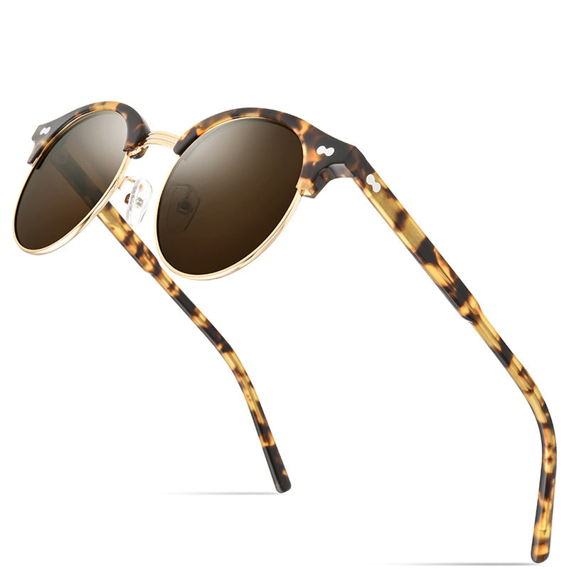 Polarized Sunglasses Drivers Driving UV Protection Fashion Plate Sunglasses