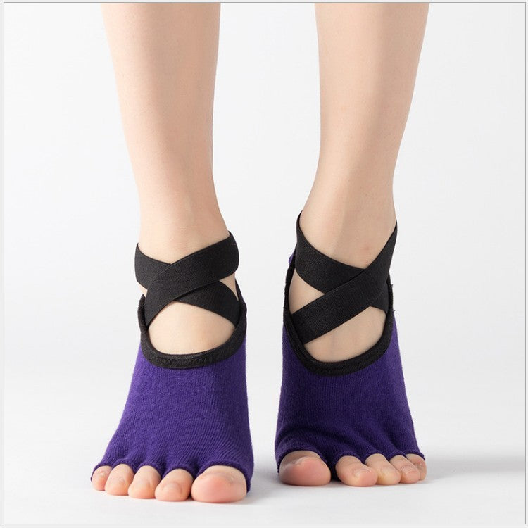 Yoga socks five finger socks