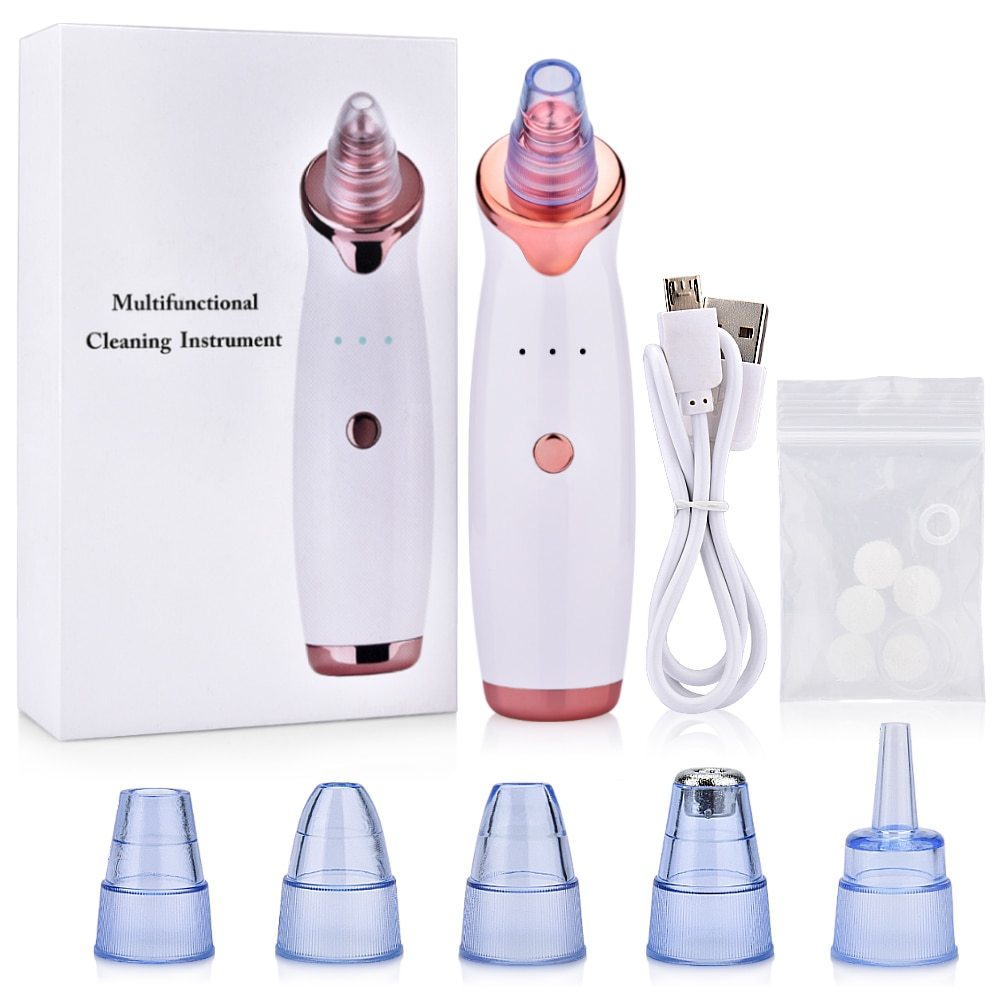 Blackhead Instrument Electric Suction Facial Washing Instrument Beauty Acne Cleaning Blackhead Suction Instrument