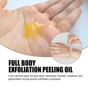 Delicate Brightening Body Cleaning Exfoliating Skin Care Oil