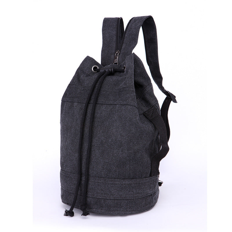 Trendy Couple Canvas Water Tank Backpack