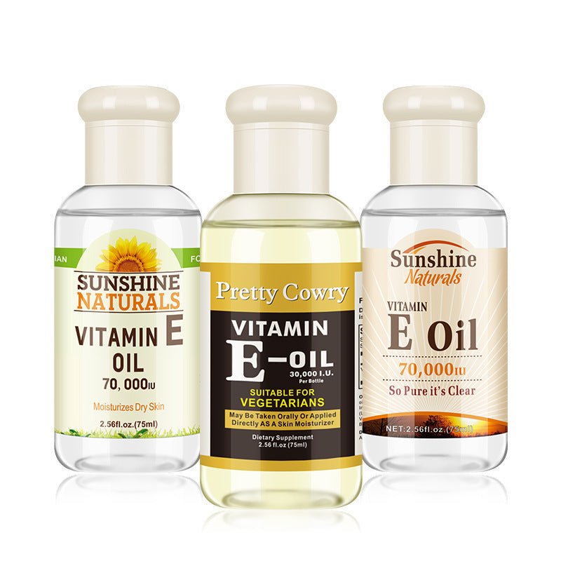 Plant Vitamin E Morning And Evening Facial Body Skin Oil