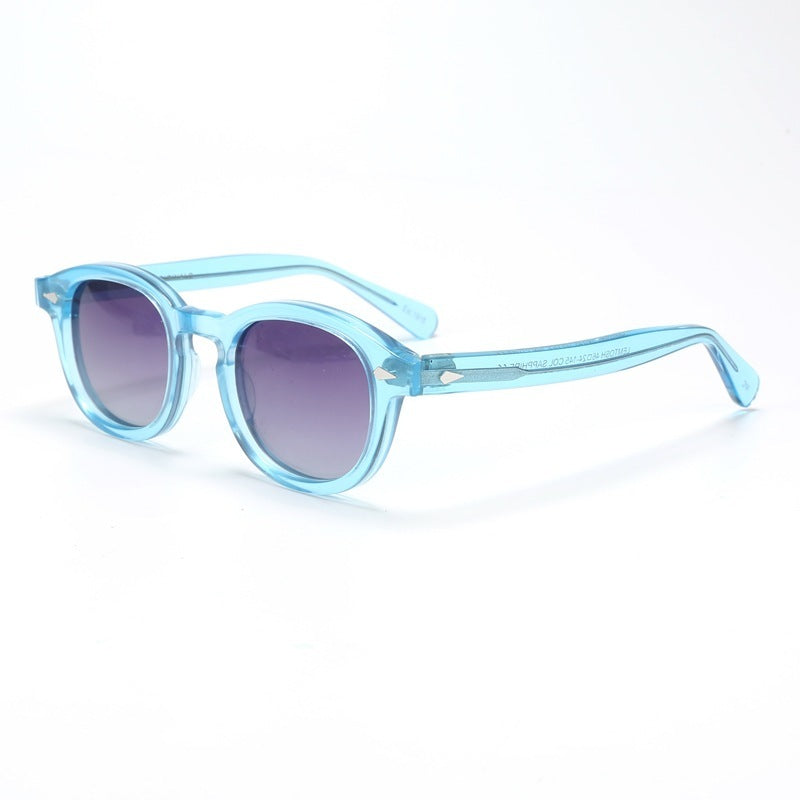 Retro Acetate Polarized Sunglasses