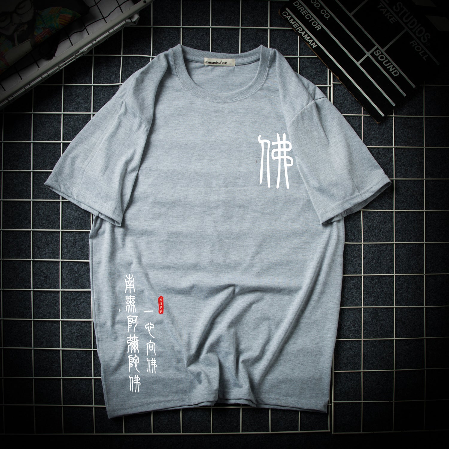 Buddhist printed T-shirt
