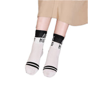 Letter street Harajuku in stockings men and women couple socks cotton socks