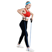 5 Levels Resistance Bands with Handles Training Exercise Tube Band Pull Rope Fitness  Elastic Bands Workouts Strength Equipment