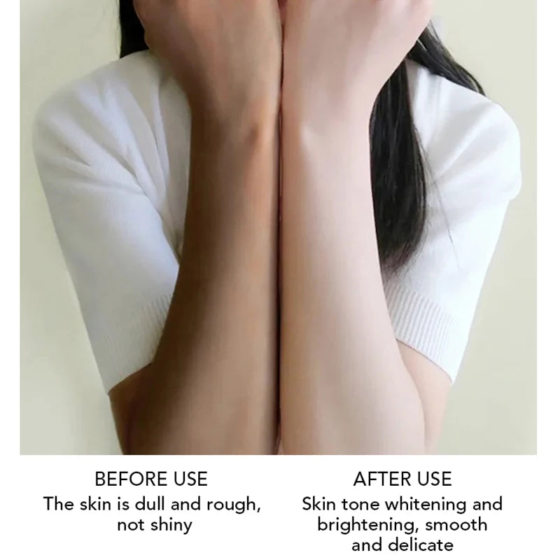 AILKE Whitening Remove Black Spots Facial Skin Care Lotion Moisturizing Cream Body Glutathion Vitamin C Black Skin Face New Set