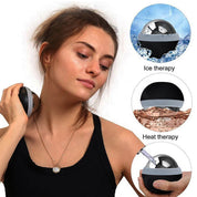 Hot/Cold Massage Roller Ball Stainless Steel Body Therapy Ice Roller Pain Relief  Deep Tissue Massage Balls Body Face Massager
