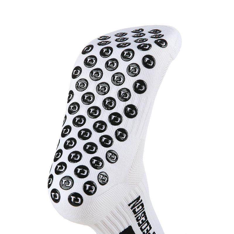 TEMU Sweat Absorbing And Deodorant Glue Dispensing Non-slip Soccer Socks
