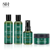 2023 Biotin Beard Oil For Men Natural Tea Tree Nourishing Regrowth Oil Anti Hair Loss Product Man Beard Hair Growth Essence Oil
