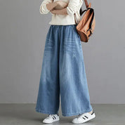 Mom Jeans Wide Leg Pant Women Pants High Waist Jean Baggy Clothes Korean Fashion Women's Clothing 2023 Streetwear Y2k Urban Warm