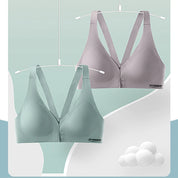 Plus Size Bra Front Buckle Adjustable Underwear Sexy Beautiful Back Comfortable Gathered Breasts Breathable Sports Bra