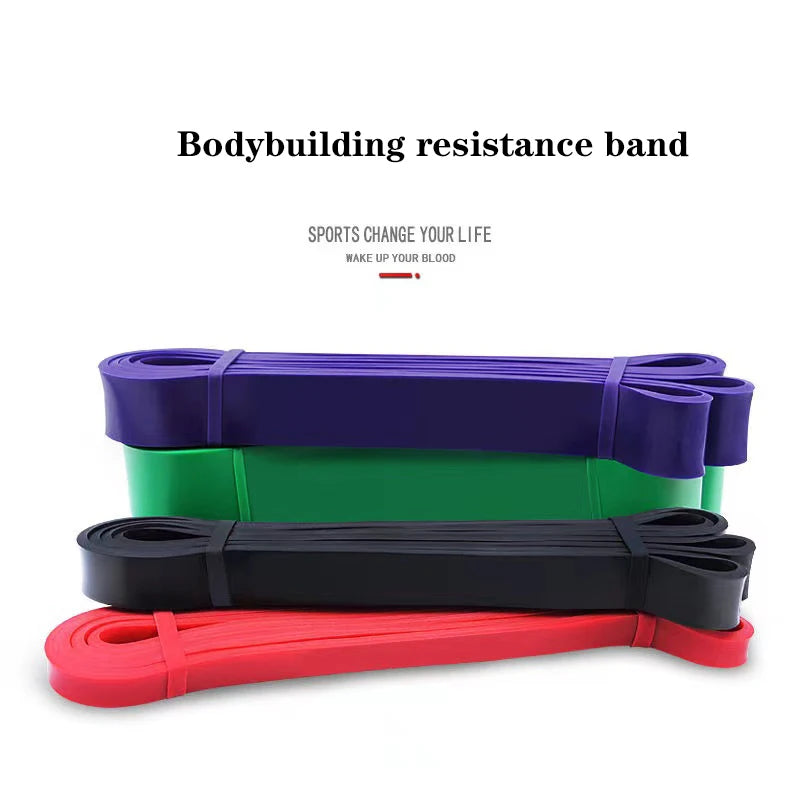 Resistance Bands Exercise Elastic Workout Ruber Loop Strength Rubber Band Gym Fitness Equipment Training Expander Unisex