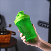 Sport Shaker Bottle Whey Protein Powder Mixing Fitness Gym Shaker Outdoor Portable Plastic Drink Bottle Cocina cleaver 400ML