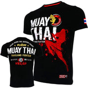 Men's Muay Thai T Shirt Summer Breathable Quick Dry Tees Running Fitness Sports Short Sleeve Outdoor Boxing Wrestling Tracksuits