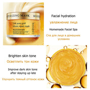 24k Gold Facial Skin Care Set Moisturizing Repair Sleep Mask Acne Facial products kit Mask Anti Wrinkle Essence Korean Cosmetics