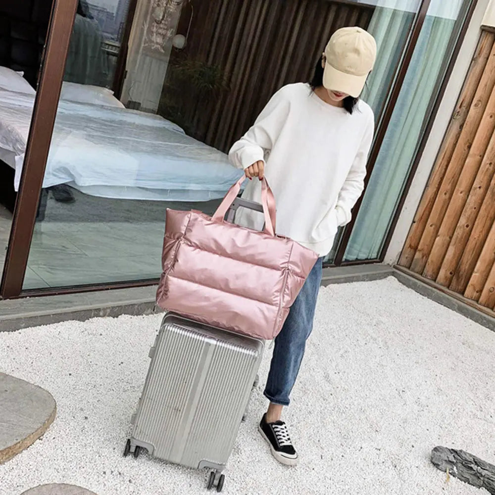Yoga Mat Storage Bags For Women Fitness Sports Training Travel Handbag Dry Wet Separation Waterproof Gym Bag