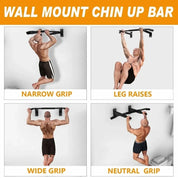 Wall Mounted Horizontal Bars With Wide Anti-slip Pad Home Gym Workout Chin Up Pull Up Training Bar Sport Fitness Equipment new