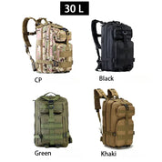 Lawaia Military Backpacks 30L/50L Outdoor Rucksacks Tactical Camping Hiking Trekking Fishing Hunting Bag with Bottle Holder