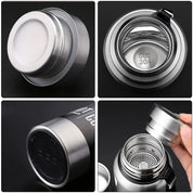 Outdoor Large Capacity Thermos Bottle Portable Vacuum Flask Insulated Tumbler Stainless Steel Tea Drinks Cold Hot Water Bottle