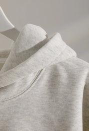 Classic Small Letter Print Sweatshirt Top White Gray Velvet Women's Loose Hooded Sweatshirt For Women's Autumn Winter Hoodies