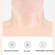 10pcs Gold Firming Neck Mask Moisturizing Brightening Hydrating skincare Neck Masks Beauty Necks Skin Care Products