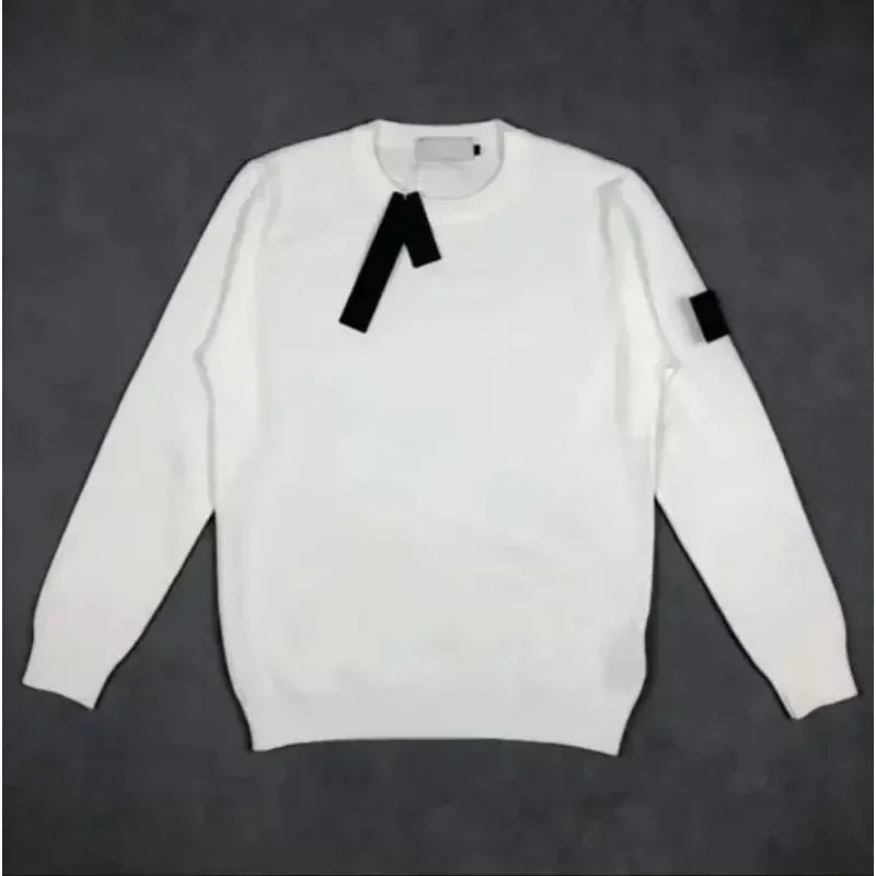 Long-sleeved Sweat-shirt for Men and Women, Solid Document Label, Comfortable Cotton, Brand, Autumn