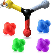Reactive Catch Trainer For Improving Hand-Eye Coordination & Speed Reaction Speed Training Stick Baseball Boxing Reflex