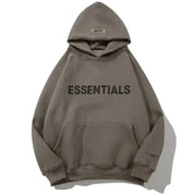 Essentials Hoodie 3D Rubber Letter Logo Sweatshirt High Quality Hip Hop Loose Unisex Extra Large Fashion Brand Pullover Hoodie