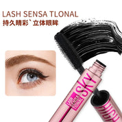 4D Silk Fiber Lash Mascara Lengthening Thick Curling Waterproof Mascara No Fading 24h Lasting Eye Lashes Brush Enhance Eyelashes