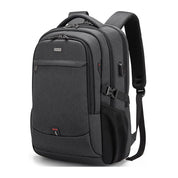 Laptop Backpack For Men 17.3''Large Capacity Backpack USB Port Bag Business Backpack Oxford Wear-resistant Waterproof Travel Bag